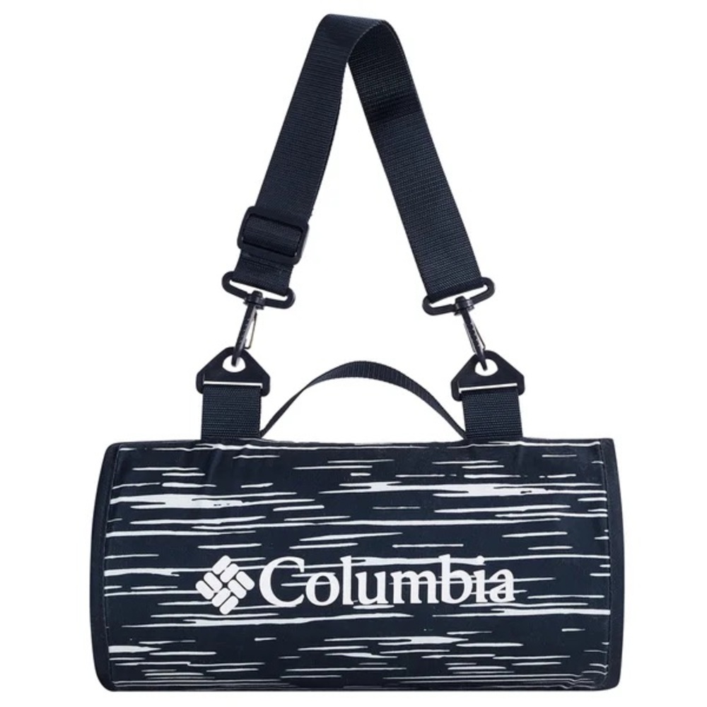 Columbia Outdoor Blanket Size 72”x72” Dark Blue